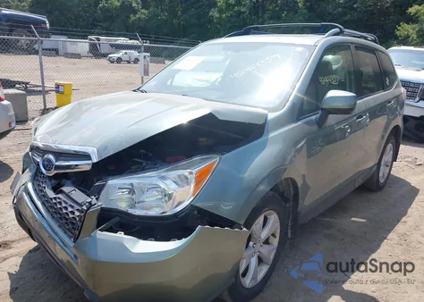 2015 Subaru Forester 2.5I Premium z USA, uszkodzony, nr VIN JF2SJADC6FG837434